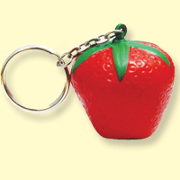 Stress Straberry keyring Toy